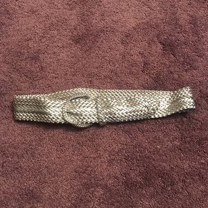 Sliver woven belt